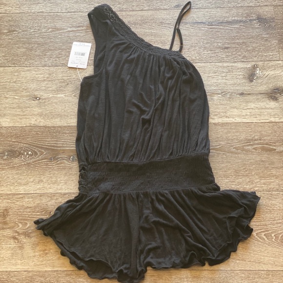 Free People Lace Peplum Tank - Picture 2 of 4